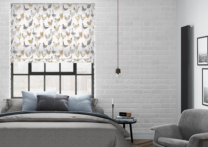 Harriet, Graphite - Roman Blind - Image 3